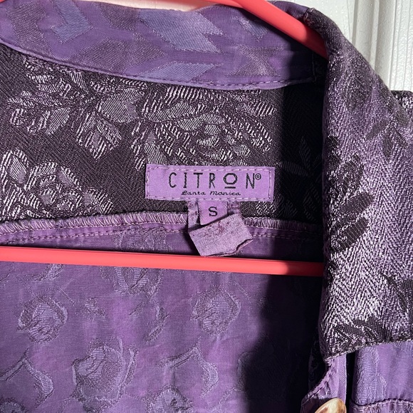 Citron Purple Patchwork Tunic - Picture 3 of 3